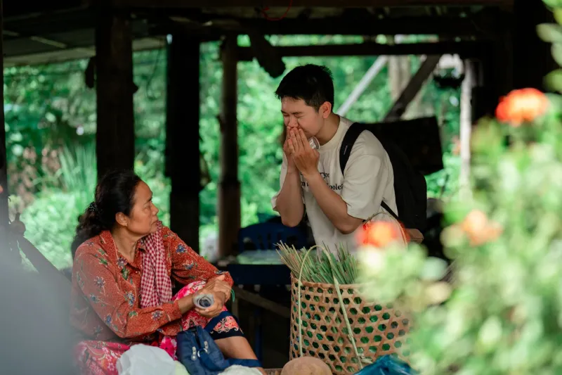 Broken Words, Real Connections: What Happens When You Can't Speak the Language